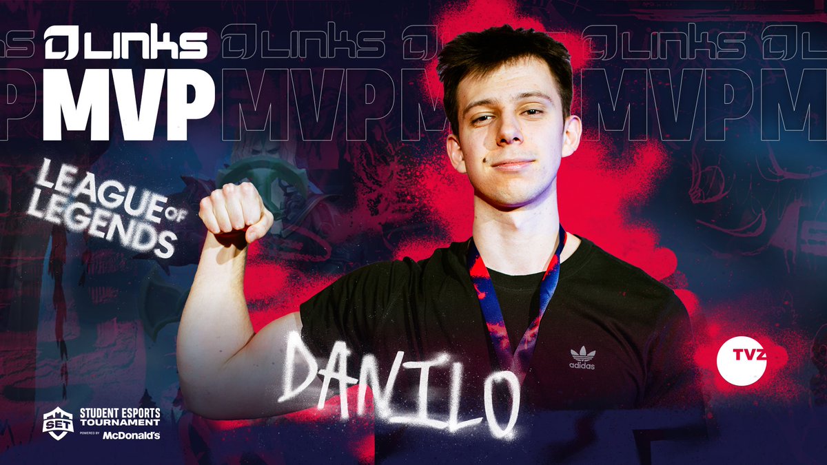 Student Esports Tournament (@studentesports) on Twitter photo Double kill za Danila! 🔥
Osim što je ROTY, apsolutno zasluženo i <a href="/linkshr/">Edmond Wooten</a> MVP nagrada League of Legends discipline odlazi u ruke top lanera TVZ-a! 🙌🏆
#readySETgo #studentesportstournament Double kill za Danila! 🔥
Osim što je ROTY, apsolutno zasluženo i <a href="/linkshr/">Edmond Wooten</a> MVP nagrada League of Legends discipline odlazi u ruke top lanera TVZ-a! 🙌🏆
#readySETgo #studentesportstournament