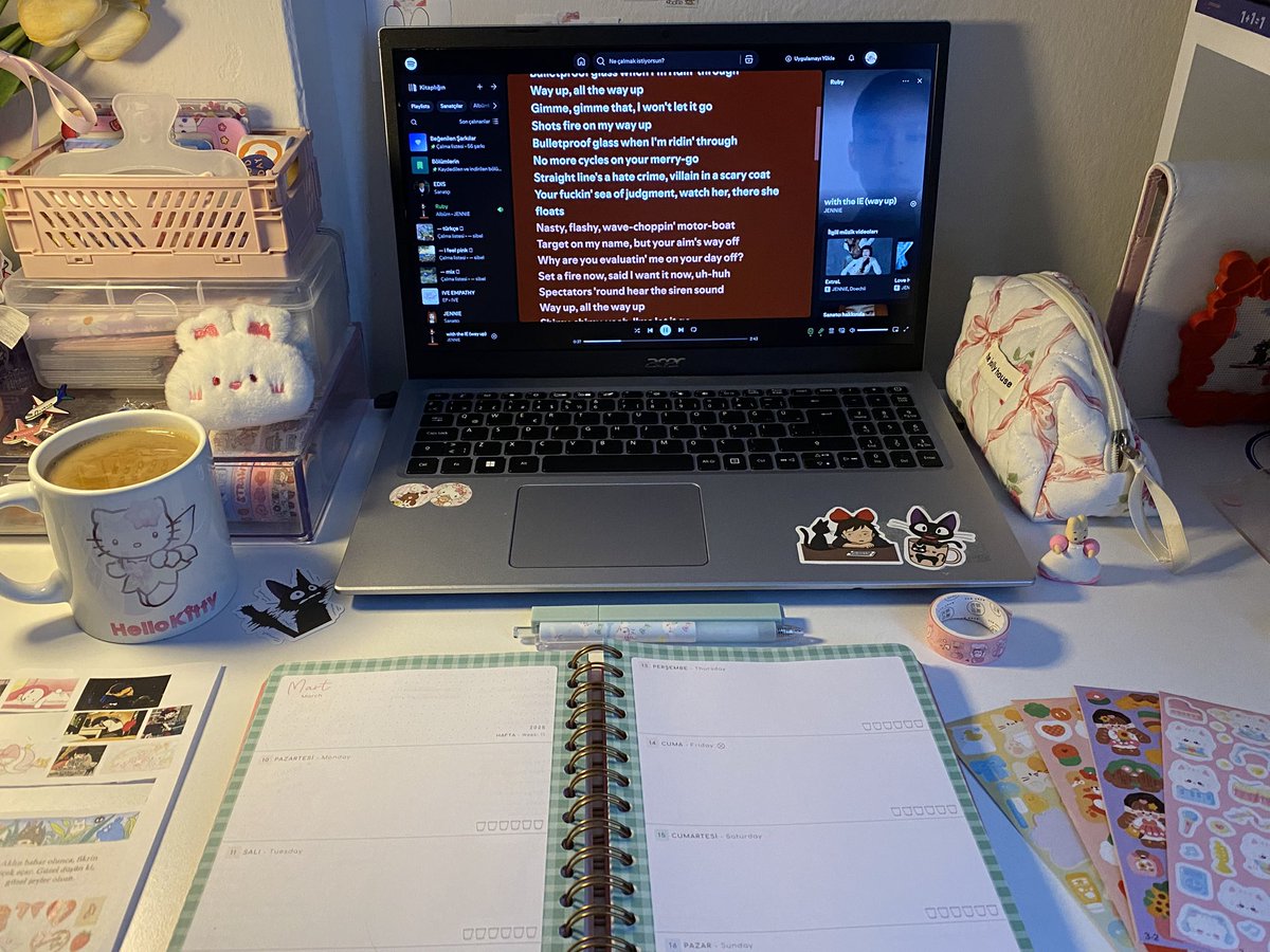 lavienperu's tweet image. #journal #bulletjournal #JENNIE