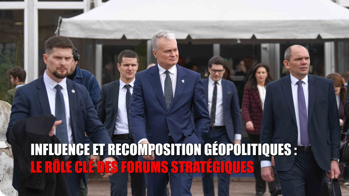 #lundisIHEDN I Le Paris Defence and Strategy Forum, qui se tient cette semaine, la conférence de Munich ou le Globsec : ces événements sont des catalyseurs de changements géopolitiques. Décryptage de leur rôle en tant que lieux d'#influence, leviers #stratégiques et