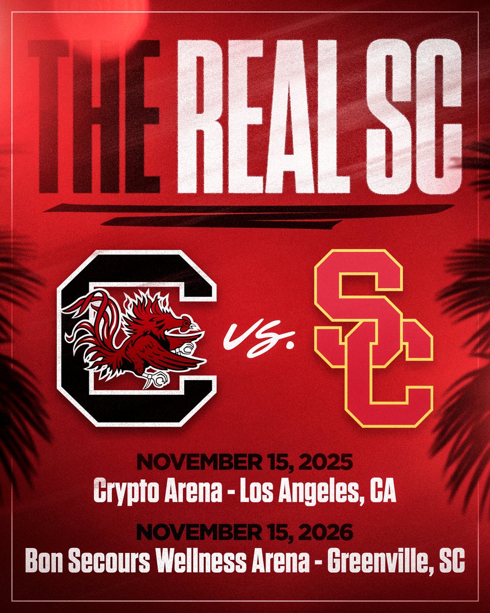 South Carolina Women's Basketball (@gamecockwbb) on Twitter photo Guess we'll settle it on the court
#TheRealSC <a href="/CS_MGMT/">Complete Sports Management</a>
gamecocksonline.com/news/2025/03/1… Guess we'll settle it on the court
#TheRealSC <a href="/CS_MGMT/">Complete Sports Management</a>
gamecocksonline.com/news/2025/03/1…