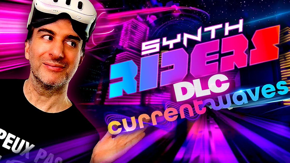 virtualgo34's tweet photo. 📣 Nouvelle Vidéo sur #YouTube
SYNTH RIDERS VR 💥 Découverte du NOUVEAU DLC "CURRENT WAVES" et BONUS !
🔴 https://t.co/w9PrQbQ4oQ
#vr #metaquest3 #synthriders #dlc #currentwaves @synthridersvr @MetaQuestVR https://t.co/NzjD7XF7Dj