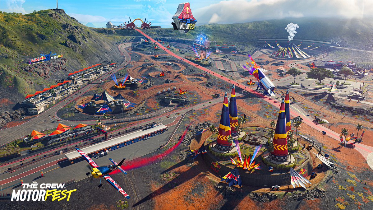 TheCrewGame's tweet image. What&apos;s your favorite part of the Red Bull playground? And above all, why is it the giant can? 🤔