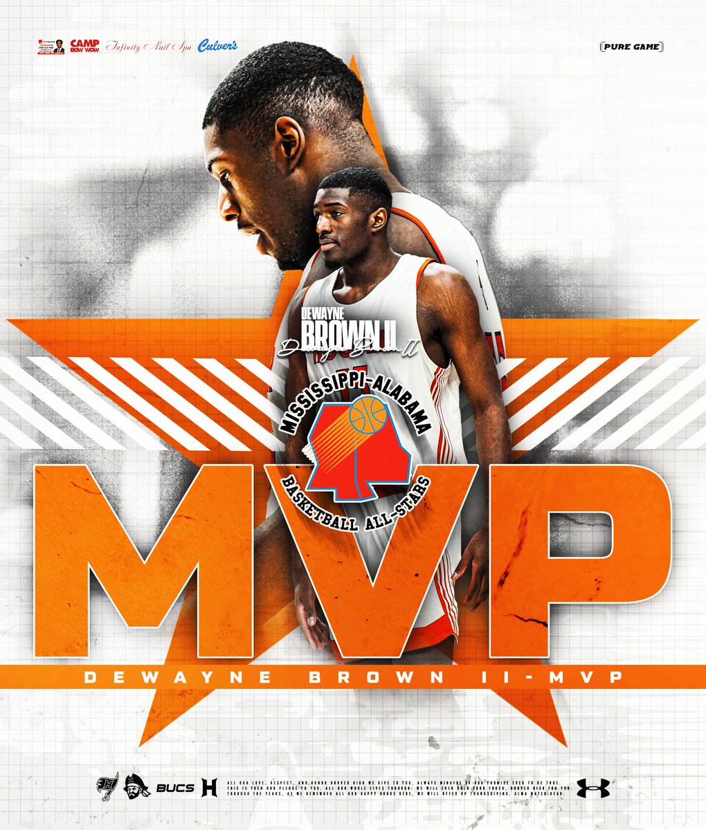 Congratulations to DeWayne on being named MVP of Saturday's Alabama-Mississippi All-Star Classic! #BUCSbball