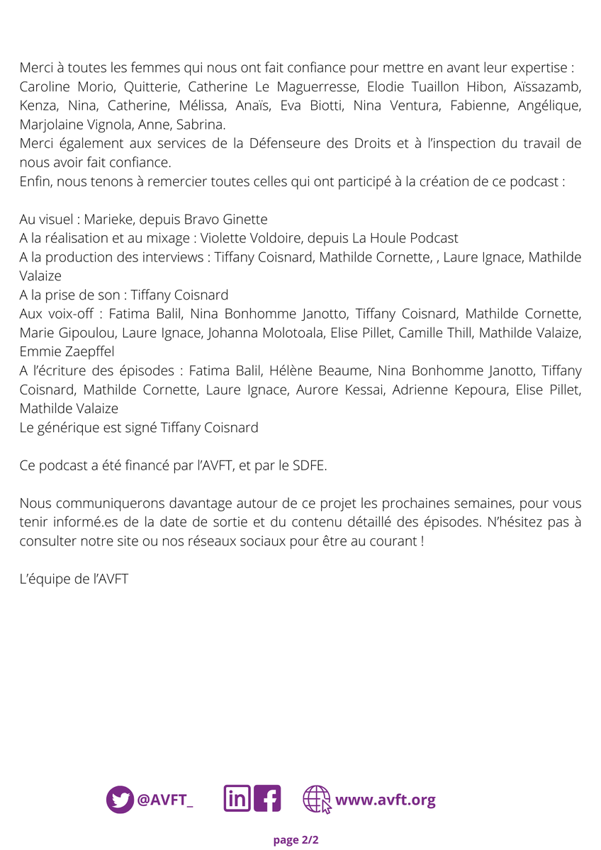 AVFT Libres & Egales tweet media