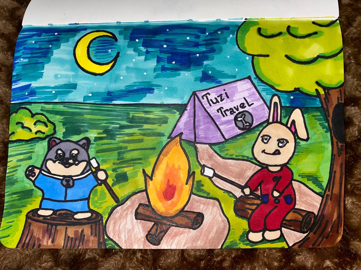 viktoriaTalko's tweet photo. “Evening by the Fire: Tuzi, Jenny, and Sweet Moments”
@TeamTuzi 
@initia 
🔥🐰🐶🍡 https://t.co/h2v611hoMJ