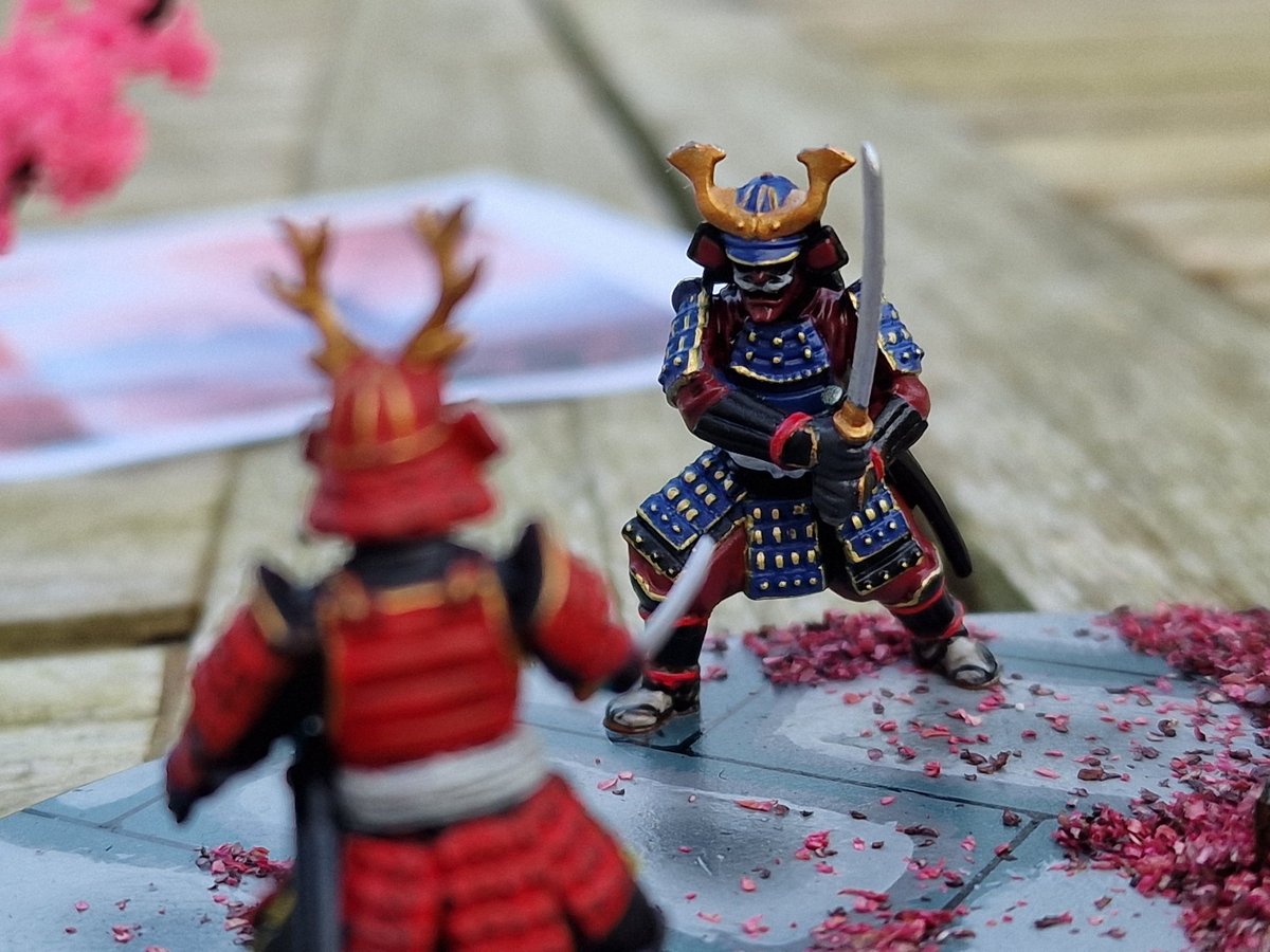 LatNotInc's tweet photo. My first ever commission complete! 
I hope they like it :3

#samurai
#sengokuperiod
#miniatures https://t.co/f52Gdf1ZPp