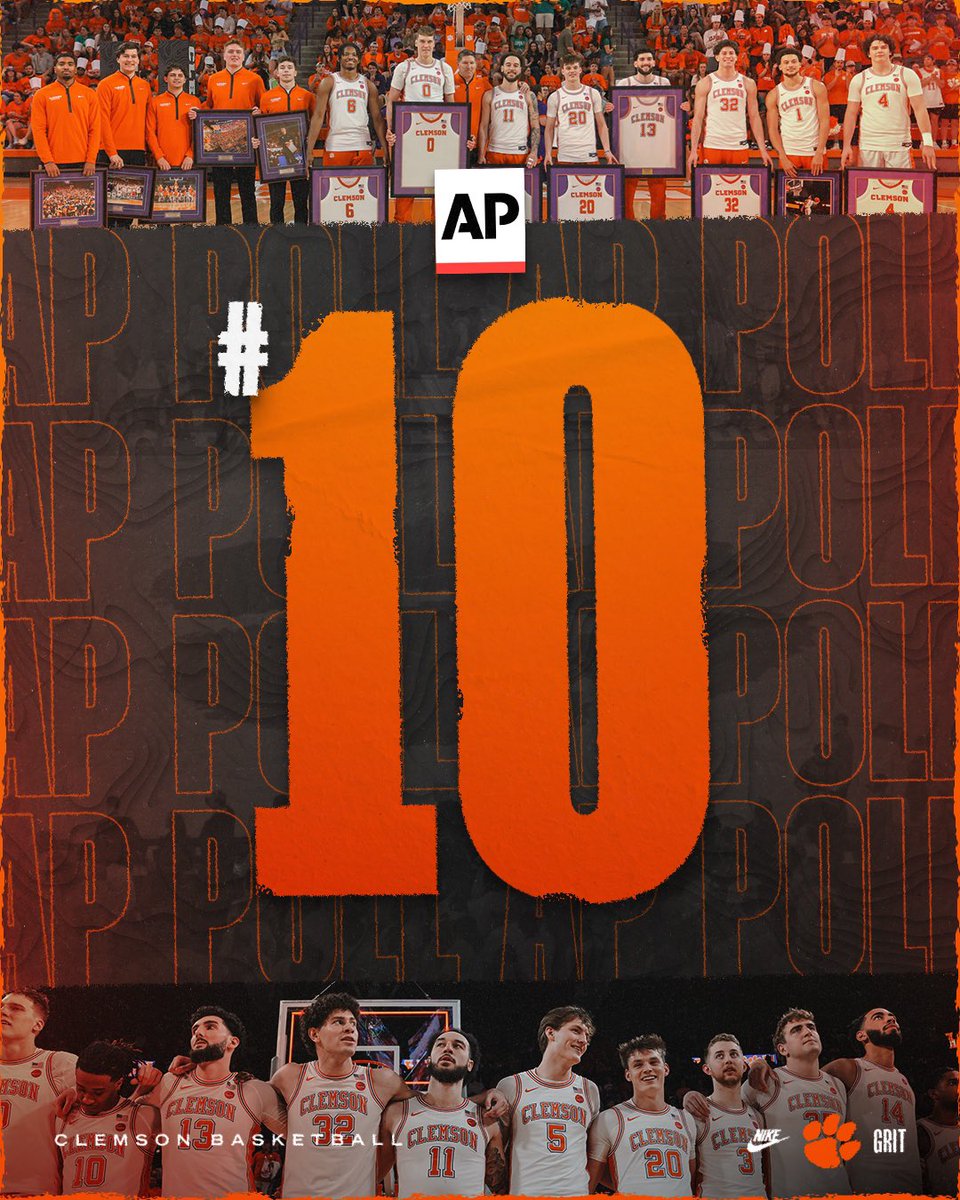 No. 1️⃣0️⃣ #ClemsonGRIT