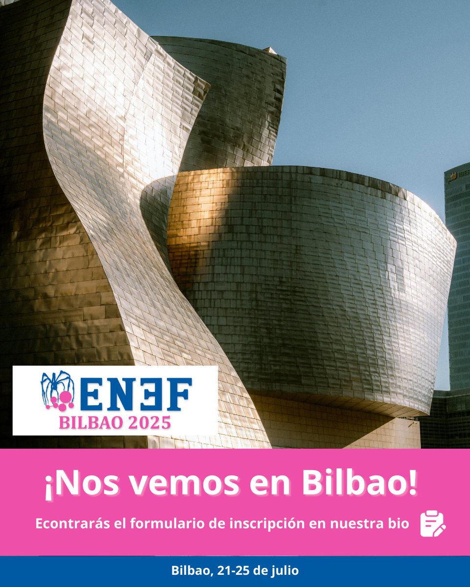 EstudiantesRSEF's tweet photo. 🙌¡LAS INSCRIPCIONES DEL #ENEF25 YA ESTÁN ABIERTAS!🙌

📝 Esta vez te dejamos mucho tiempo para inscribirte, así que... ¡haz que tu solicitud destaque! ✨Puedes incluir un vídeo corto explicando por qué tienes tantas ganas de asistir🎥😁

🔗 Link: https://t.co/spBPP8ONri https://t.co/mq6O0i1VIU