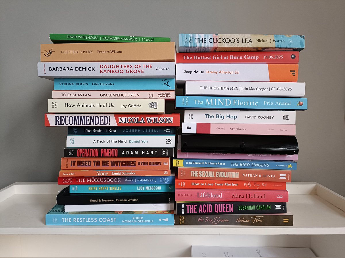 My June #nonfiction preview is a wrap and coming soon to <a href="/thebookseller/">The Bookseller</a>