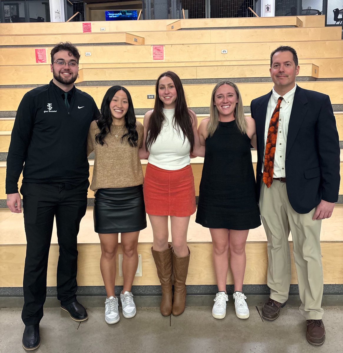 We got to recognize this group last night at our team banquet. It’s impossible to put into words what a special group of players and seniors this is. We aren’t where we need to be yet but we will get there, and when we do these people will be a big part of the reason why 💚