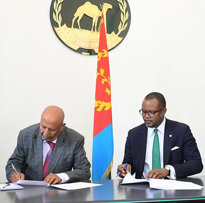 EmbassyEritrea's tweet image. GOE and African Development Bank Sign $20 Million Agreement

In a significant step toward advancing Eritrea&apos;s energy development goals, the Government of the State of Eritrea (GOE) and the African Development Bank (#AfDB) have signed a $20 million agreement to support the…