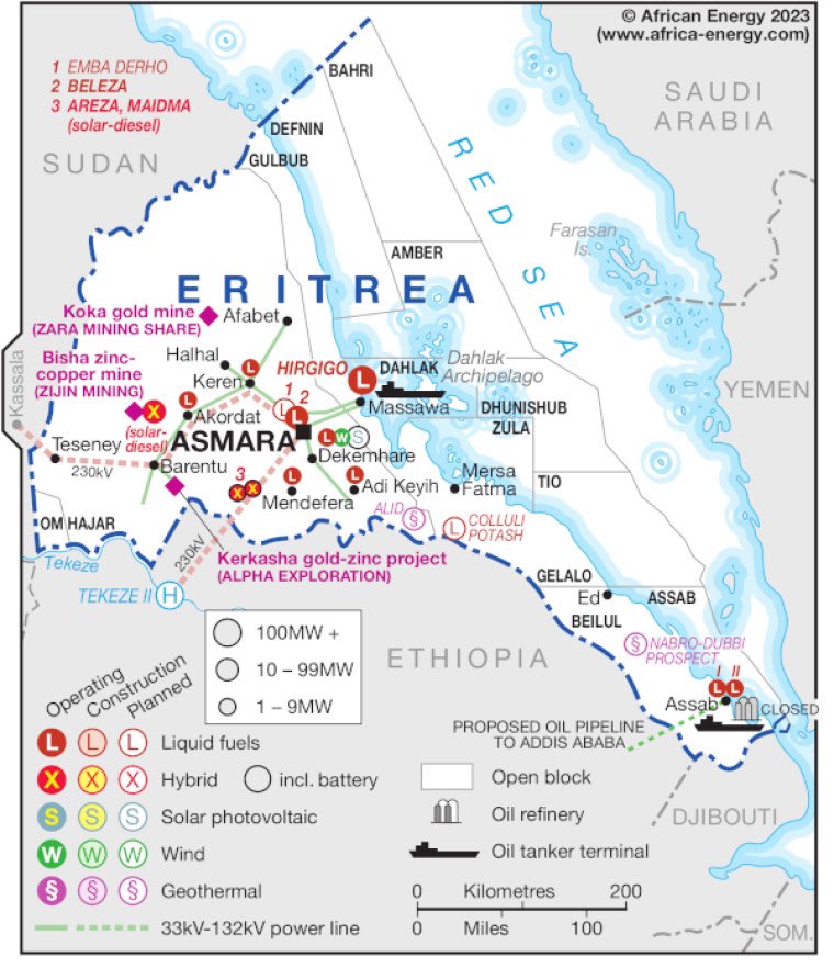 EmbassyEritrea's tweet image. GOE and African Development Bank Sign $20 Million Agreement

In a significant step toward advancing Eritrea&apos;s energy development goals, the Government of the State of Eritrea (GOE) and the African Development Bank (#AfDB) have signed a $20 million agreement to support the…
