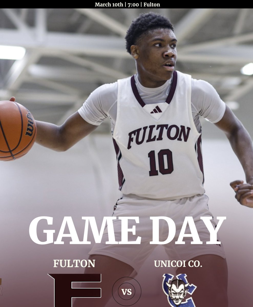 one more.
A trip to the state tournament on the line tonight at Fulton.

#FultonFamily #Falcons #FlyWithUs