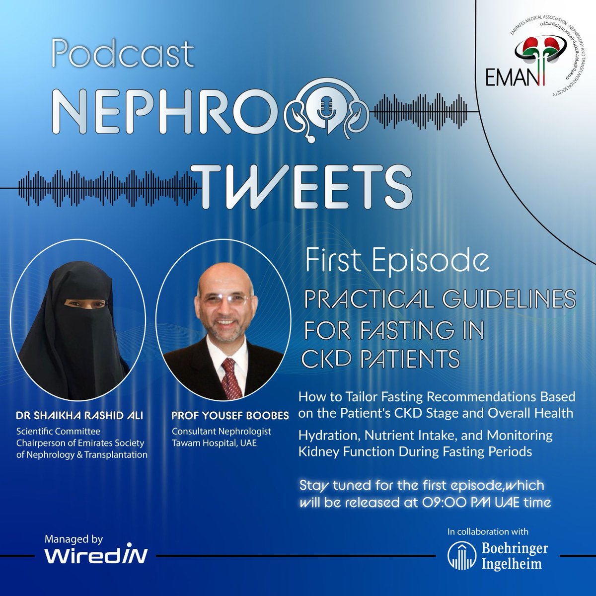 Emirates Society of Nephrology and Transplantation tweet media