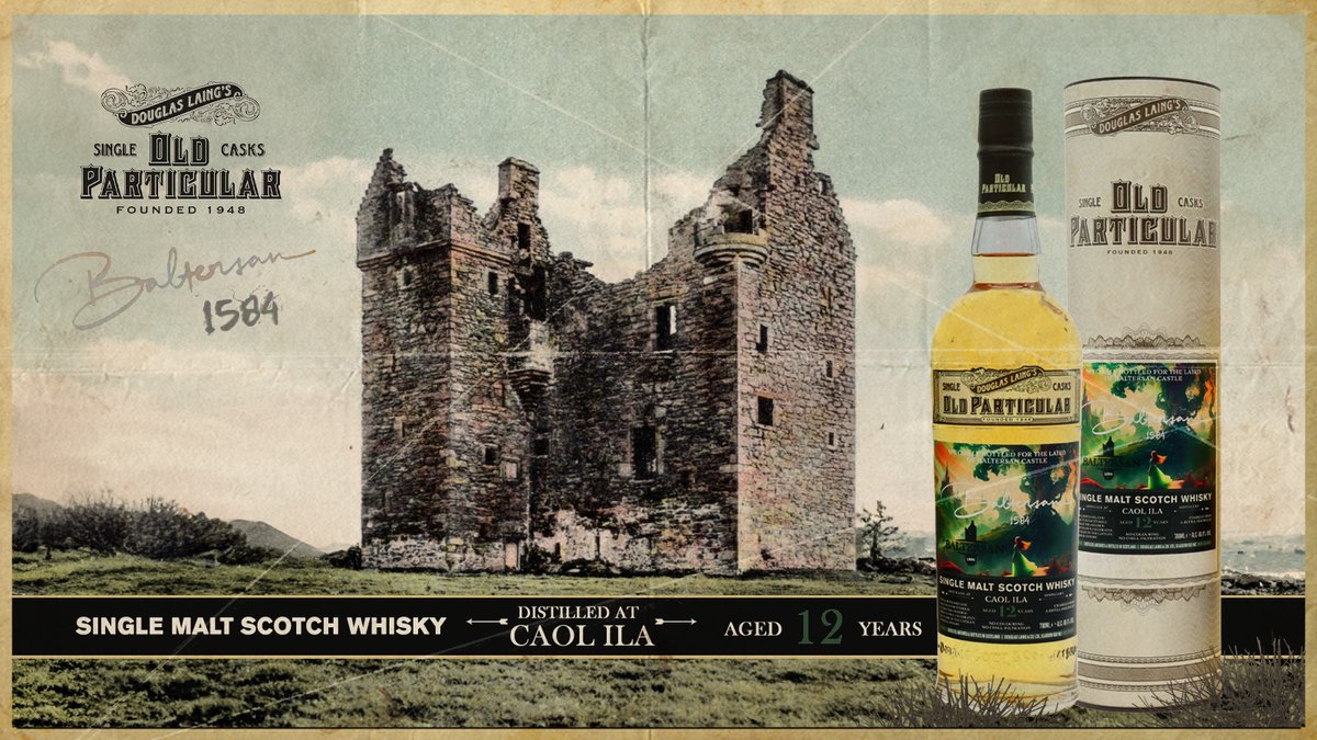 This very special bottling is a collaboration between Douglas Laing and the Laird of Baltersan. This exceptional single malt from the Caol Ila distillery was distilled in 2010 and spent 12 years maturing in a single Refill Hogshead.

pulse.ly/llppvzmc6a