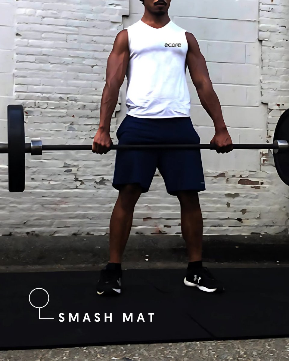 EcoreAthletic's tweet photo. Crush your workout ANYWHERE with Smash Mat.
The affordable, durable, portable solution designed to handle the toughest workouts.
18.8% ⬇ Force Reduction
63.6% ⬆ Energy Restitution
🔗 https://t.co/pVgDvA00jO
#ecore #fitness #reclaimedrubber #rubberflooring #sports #gym https://t.co/A6VUSjK7Dx