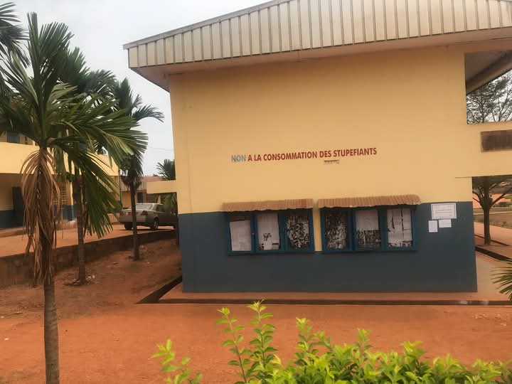 ajevoh's tweet photo. LYCÉE BILINGUE DE NGOUSSO-NGOULMEKONG: LES ÉLÈVES DISENT NON AUX DROGUES! Il y a quelques jours, une vague de sensibilisation a déferlé ds cet éts  avec la #plateforme_de_lutte_contre_les_drogues et AJEVOH.Les 👫 ont été éclairés sur les dangers des #stupéfiants &amp; leurs ravages. https://t.co/aGZifyx9hO