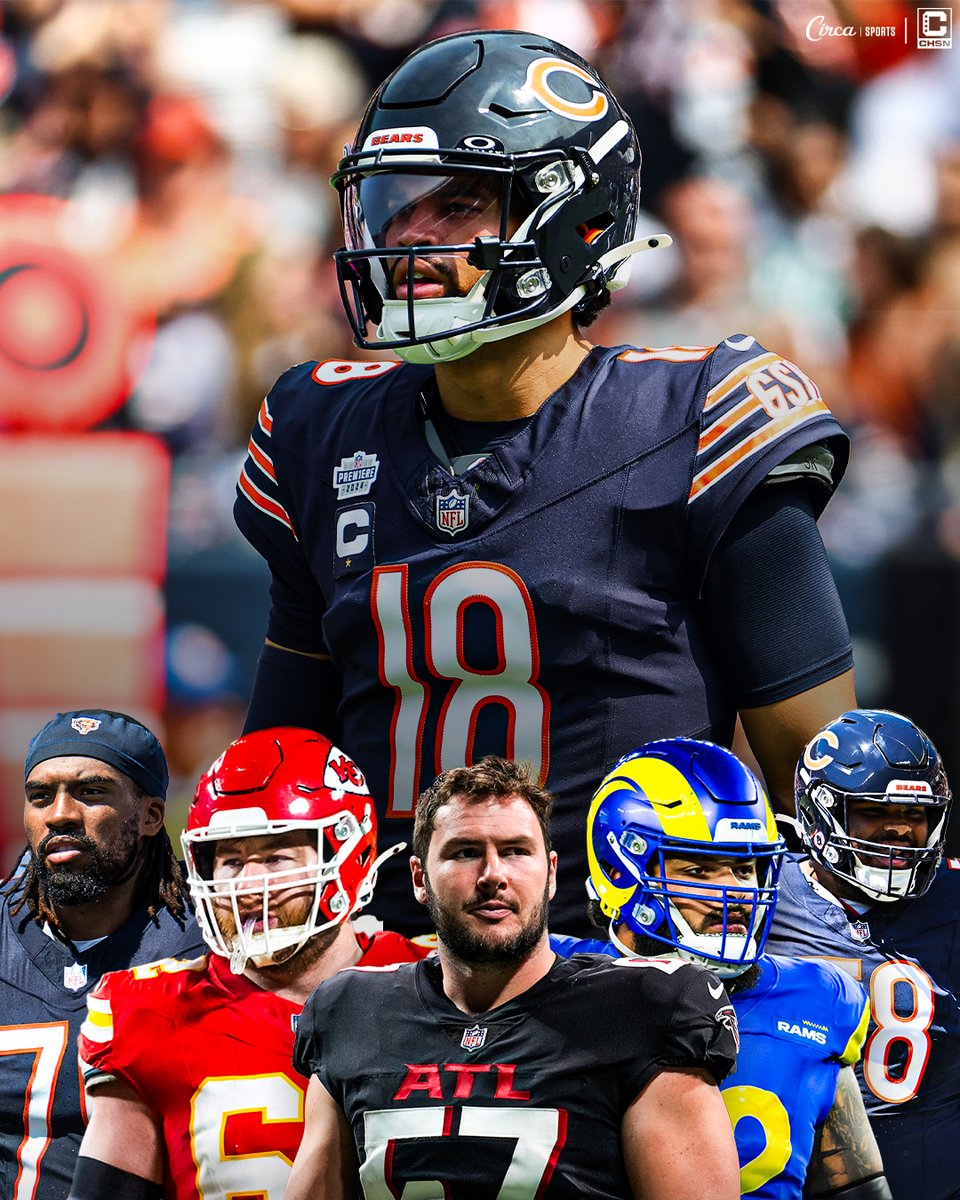 Caleb Williams &amp; the Bears’ new-look offensive line 🤝

<a href="/CircaSports/">Circa Sports</a>