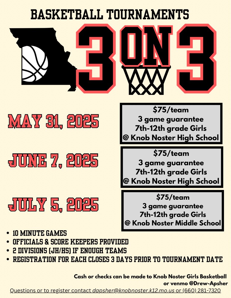 📆3v3 summer tournaments!! ☀️🕶️
Sign up with the link below:

docs.google.com/forms/d/e/1FAI…