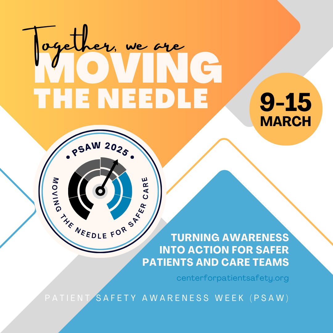 abovebeyondhc's tweet image. This Patient Safety Awareness Week, we turn awareness into action. With Safety as one of our Core Values, we’re committed to creating a safer environment for our patients and care teams. 

#PSAW #PatientSafetyAwarenessWeek