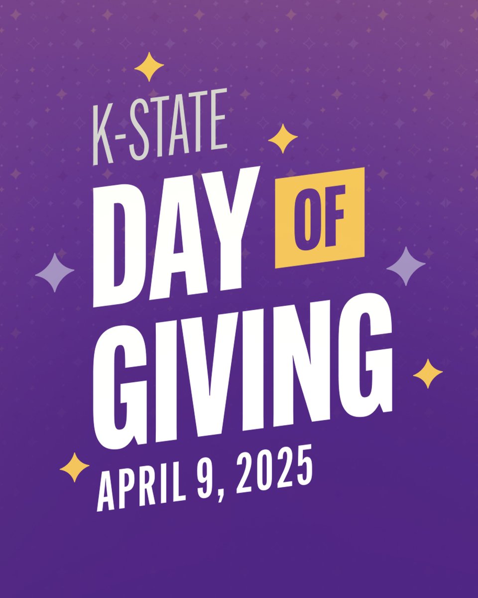 kstatelibraries's tweet photo. Mark your calendars! ๐
K-State Day of Giving is ONE month away! On April 9, make an impact by supporting K-State Libraries. Stay tuned to learn how you can give back! ๐๐
#KStateDayofGiving #KStateLibraries #GiveBackToTheStacks https://t.co/2l4MDoMvN4