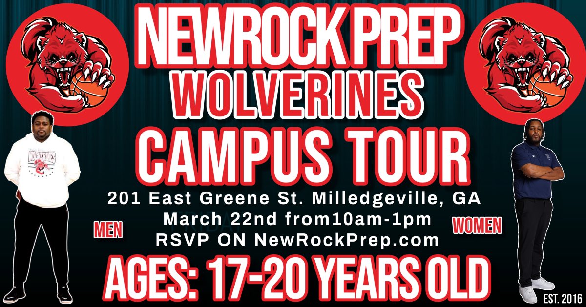 NewRock Prep Men &amp; Women’s Basketball program will be hosting a campus visit for  unsigned seniors of 25/24.