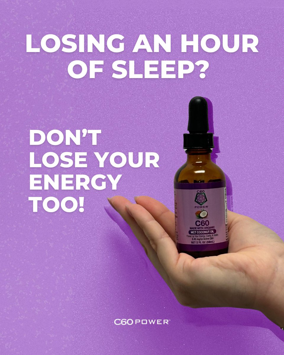 C60Power's tweet photo. ⏰ Losing an hour of sleep? Don’t let Daylight Savings Time drain your energy! 🌙

🌿 Spring forward feeling refreshed—not fatigued! Drop a 💤 if you’re prioritizing better sleep this season!

#C60Power #DaylightSavings #BetterSleep https://t.co/56BbenUt6r