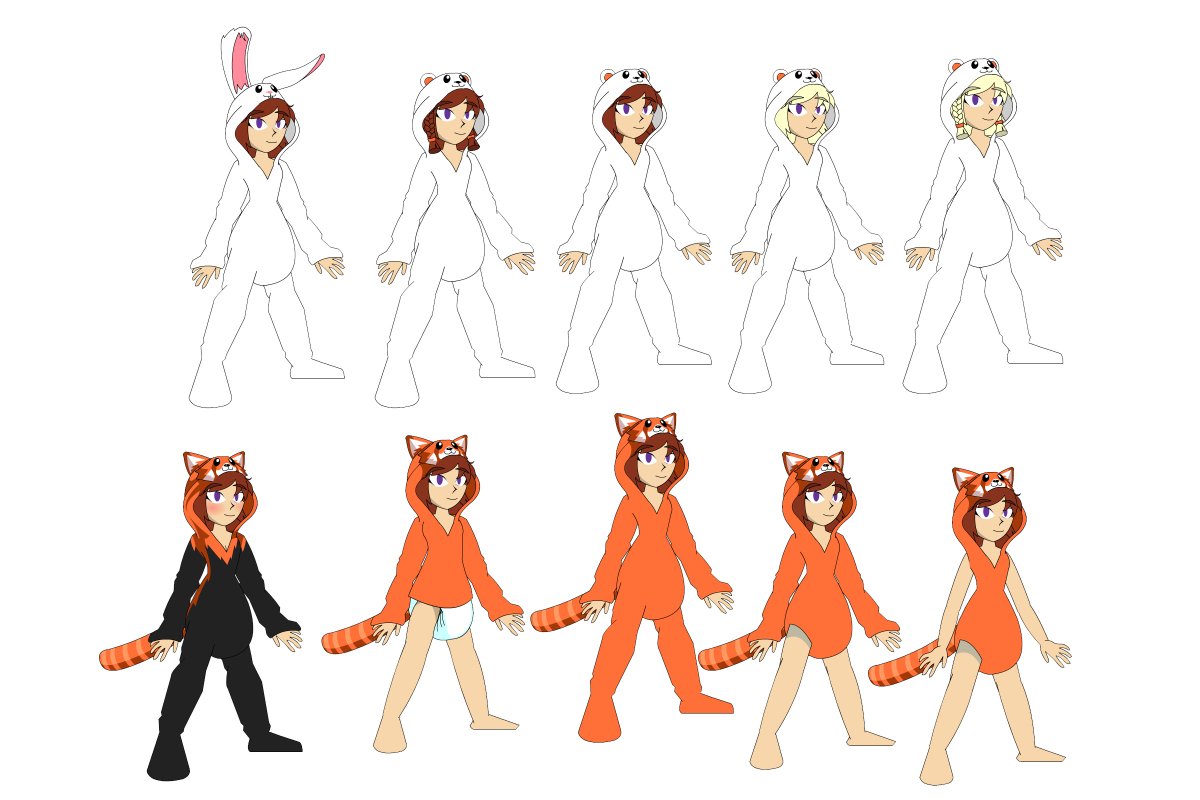 I forgot that during development, Bonnie could've been blond with a polar bear onesie, lol. 

#abdl #diaper #diaperlover #diaperfetish #diaperart