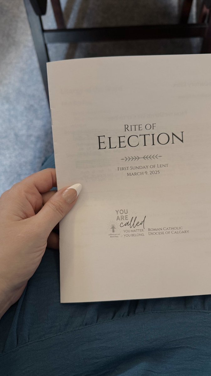robynoaks's tweet photo. I was part of the Rite of Election yesterday at my city’s cathedral. One step closer ✝️🕊️
#OCIA #RCIA #Catechumen #Catholic #CatholicTwitter https://t.co/aqt5HwWThA