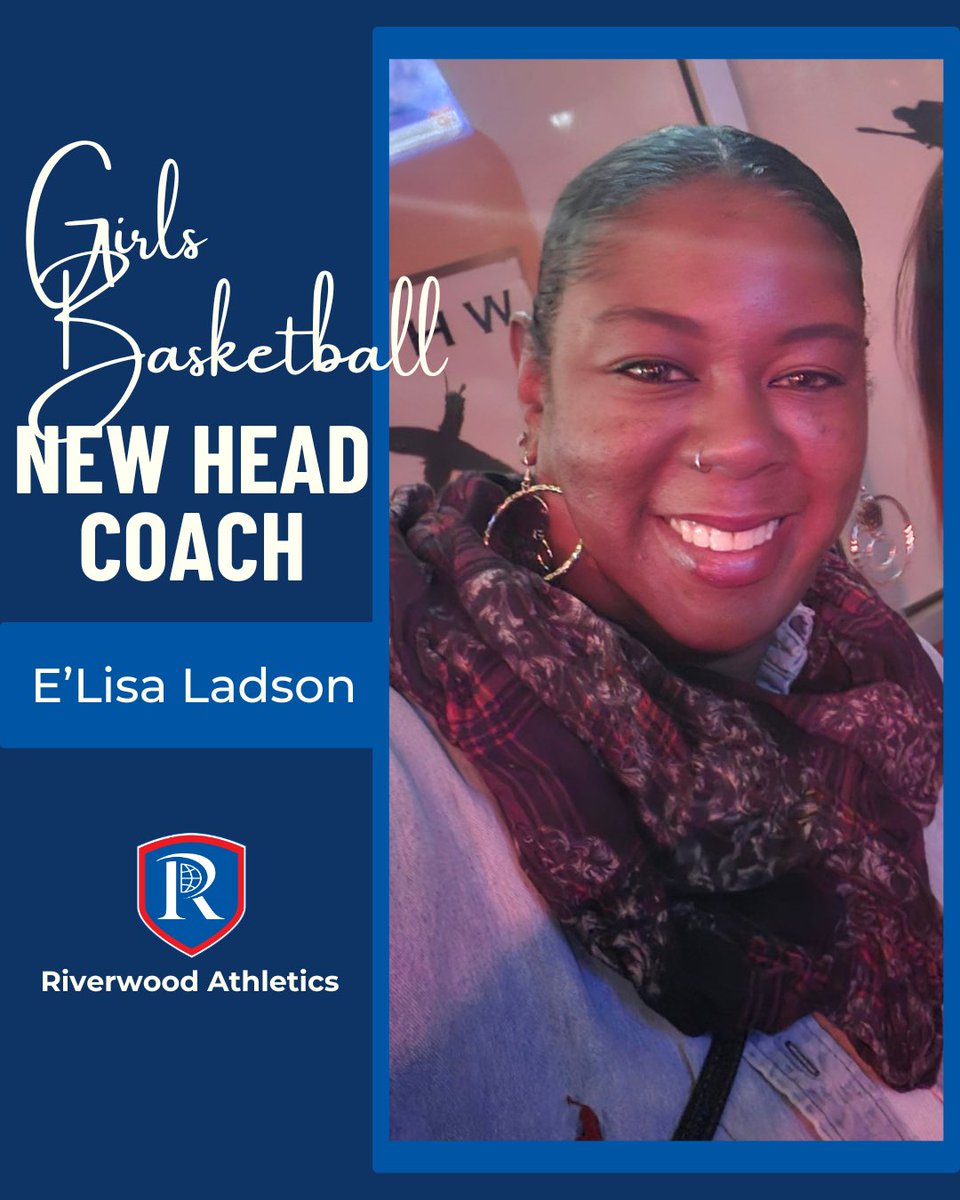 Riverwood Athletics (@ricsathletics) on Twitter photo She’s already a familiar face around Riverwood, and we are thrilled to announce that Coach E’Lisa Ladson will be our next Head Girls Basketball Coach! Read all about "Coach E" here: riverwoodathletics.com/2025/03/10/coa… <a href="/AD4Riverwood/">Matt Taylor</a> <a href="/LGlenn_FCS_AD/">Lamarr Glenn, ED.S., CAA</a> <a href="/RiverwoodICS/">Riverwood ICS</a> <a href="/FultonCoSchools/">FultonCountySchools</a> <a href="/ricsprincipal/">Kindra Smith, Ed. D.</a> She’s already a familiar face around Riverwood, and we are thrilled to announce that Coach E’Lisa Ladson will be our next Head Girls Basketball Coach! Read all about "Coach E" here: riverwoodathletics.com/2025/03/10/coa… <a href="/AD4Riverwood/">Matt Taylor</a> <a href="/LGlenn_FCS_AD/">Lamarr Glenn, ED.S., CAA</a> <a href="/RiverwoodICS/">Riverwood ICS</a> <a href="/FultonCoSchools/">FultonCountySchools</a> <a href="/ricsprincipal/">Kindra Smith, Ed. D.</a>