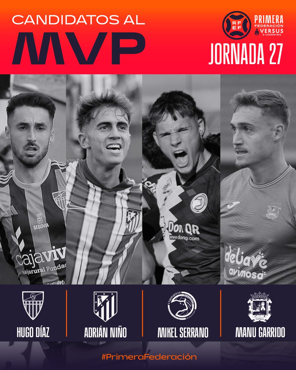 👑 Una corona busca dueño...

¿Quién será el 𝗠𝗩𝗣 de la 𝗷𝗼𝗿𝗻𝗮𝗱𝗮 𝟮𝟳?

🏅 <a href="/versuselearning/">Versus e-Learning Group</a> 🏅

#PrimeraFederación