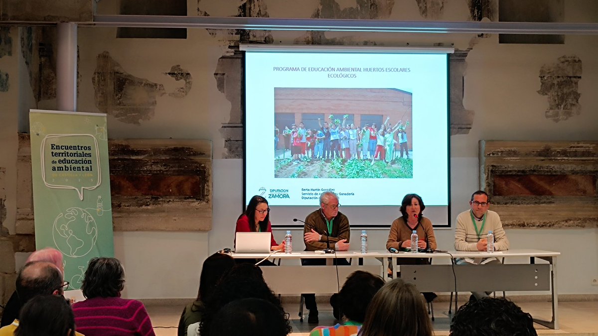 CEIP Morales del Vino (@ceipmoralesvino) on Twitter photo Hoy hemos asistido al Encuentro Territorial de Educación Ambiental en Zamora. Nos ha permitido conocer muchas propuestas que se están desarrollando y otras que están en camino #huertosescolares #sinergiaseducativas #SelloAmbientalJCYL <a href="/DiputacionZA/">Diputación Provincial de Zamora</a>
<a href="/educacyl/">Educación JCyL</a> <a href="/naturalezacyl/">Naturaleza Castilla y León</a> Hoy hemos asistido al Encuentro Territorial de Educación Ambiental en Zamora. Nos ha permitido conocer muchas propuestas que se están desarrollando y otras que están en camino #huertosescolares #sinergiaseducativas #SelloAmbientalJCYL <a href="/DiputacionZA/">Diputación Provincial de Zamora</a>
<a href="/educacyl/">Educación JCyL</a> <a href="/naturalezacyl/">Naturaleza Castilla y León</a>