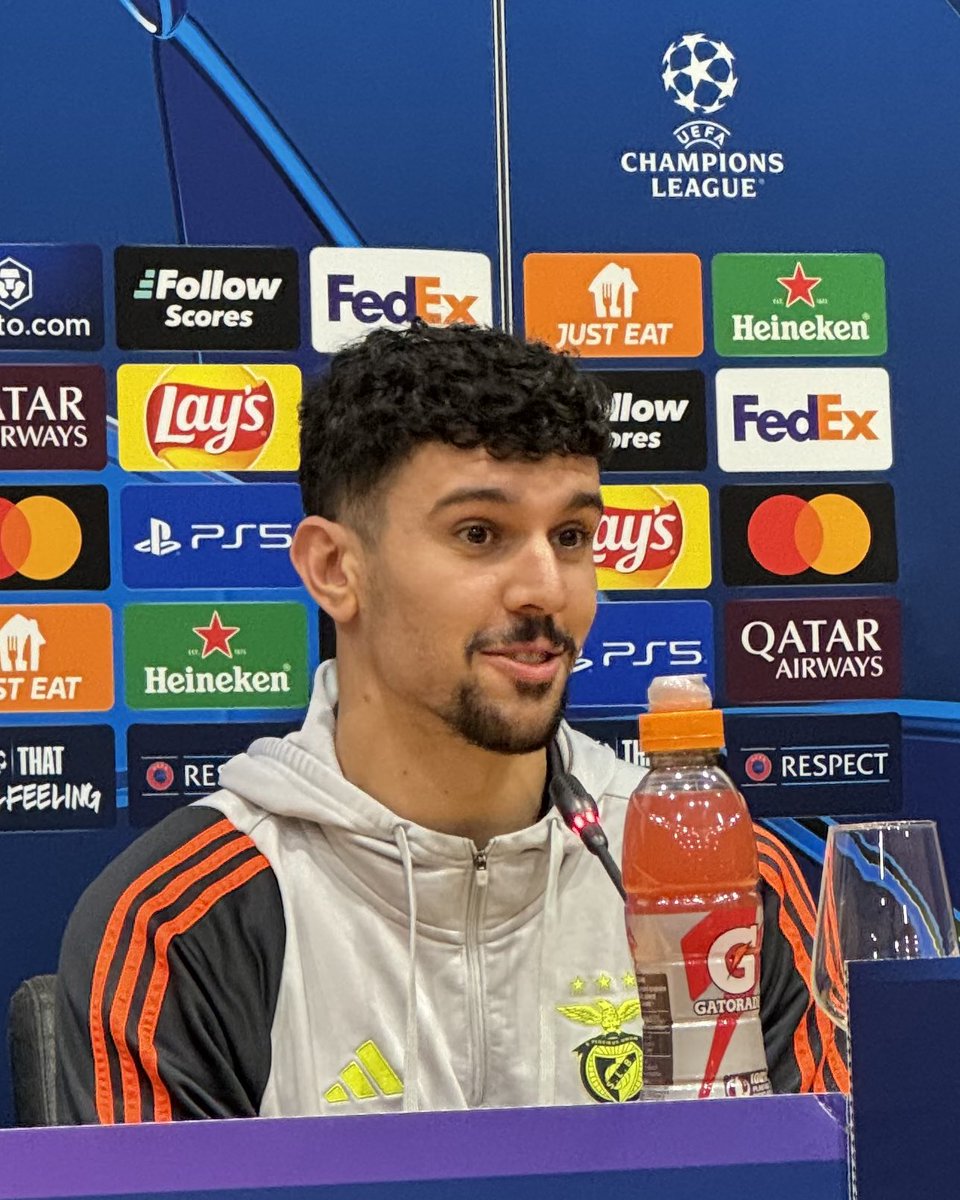 INIE8TAZO's tweet image. 🗣️ Tomas Araujo en la previa del #BenficaBarça | @Guillembp01 

“Aspiramos a la Champions por la historia de nuestro club. A nivel personal, sería un sueño clasificarnos”.

“Será diferente a los últimos dos. Tenemos que confiar en nosotros”.