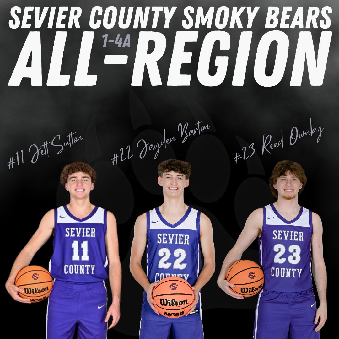 One more accolade for a few Smoky Bears from the region tournament.