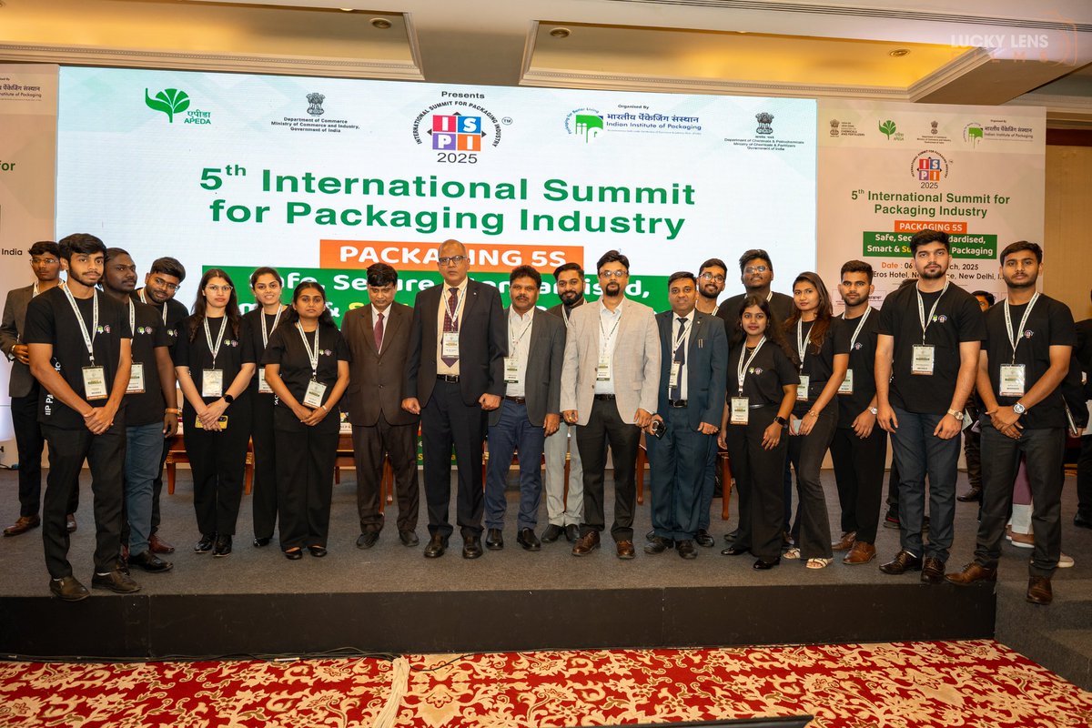 smartabhi142's tweet photo. 5th ISPI '25 by IIP was concluded eroswith the theme 5S: Safe, Secure, Standardized, Smart &amp; Sustainable! 🌍♻️ Innovators are set to revolutionize packaging with cutting-edge solutions. Stay tuned for groundbreaking ideas! #ISPI #FutureOfPackaging #IIP @iipdelhicentre @IIPMumbai https://t.co/jx94ATx3M6