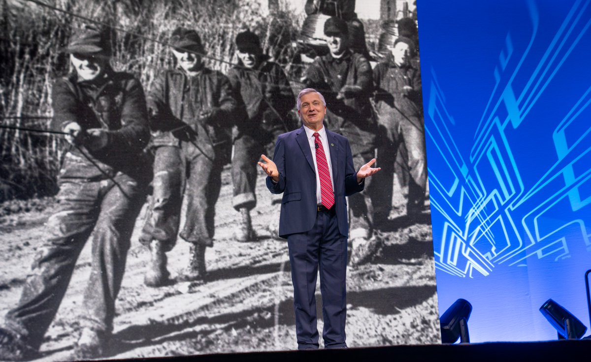 I’m excited to be in Atlanta for @NRECAnews #PowerXchange25. Electric co-ops understand the importance, and the significance, of coming together. This is where we communicate, collaborate, and where we are inspired. And I can’t wait to see what we get done this week.