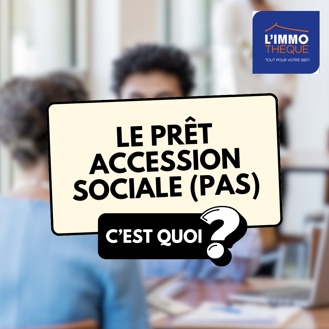 LouisAluchon's tweet photo. 🏡 Le prêt accession sociale (PAS) : votre tremplin pour devenir propriétaire 💡 Qu’est-ce que le prêt accession sociale (PAS) ? Le PAS est un prêt immobilier aidé par l’État, destiné à faciliter l’achat d’une résidence principale pour les ménages aux revenus modestes. (1/5) https://t.co/FO9p7FAoGe
