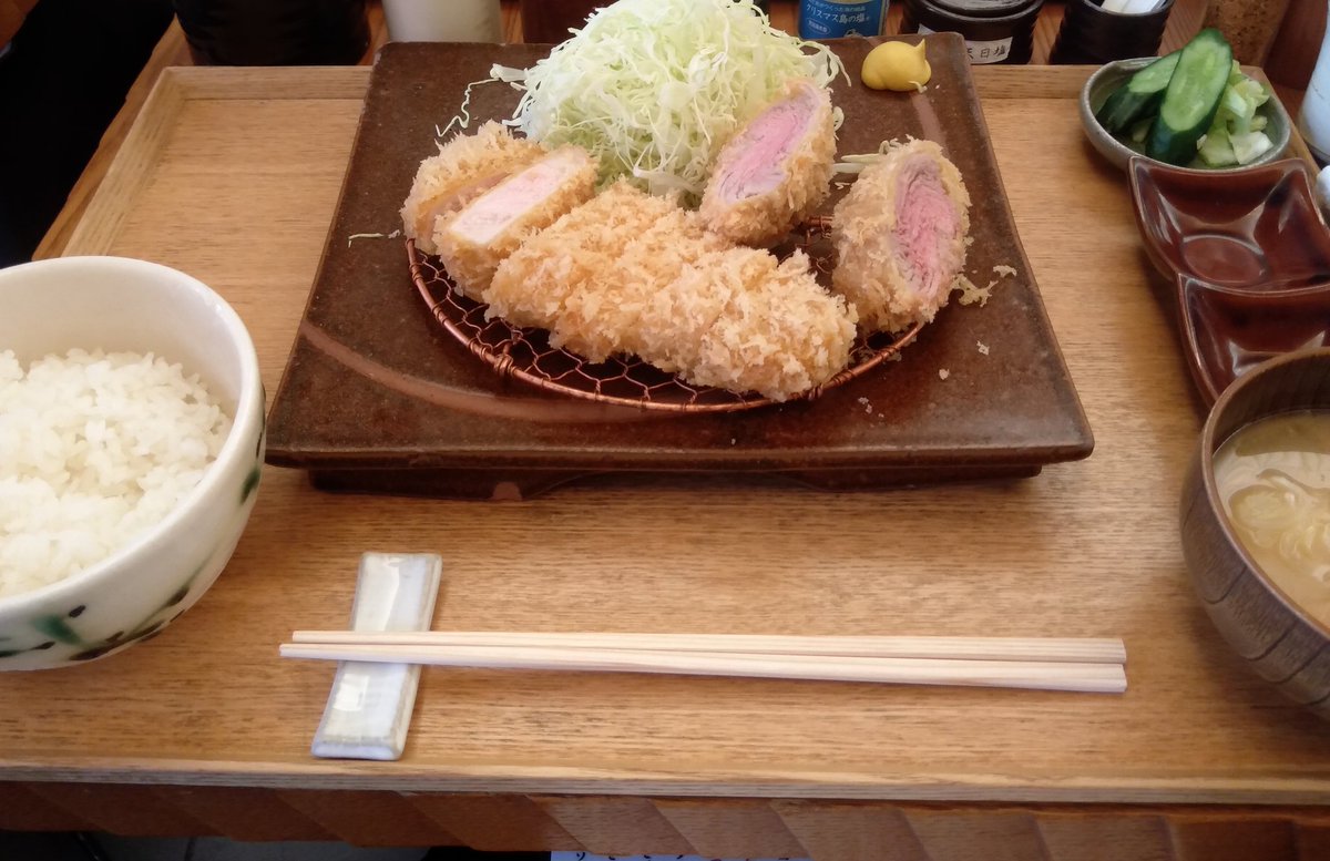 ecologyarc's tweet photo. とんかつ部門で過去一かも https://t.co/V2nGfMJDli