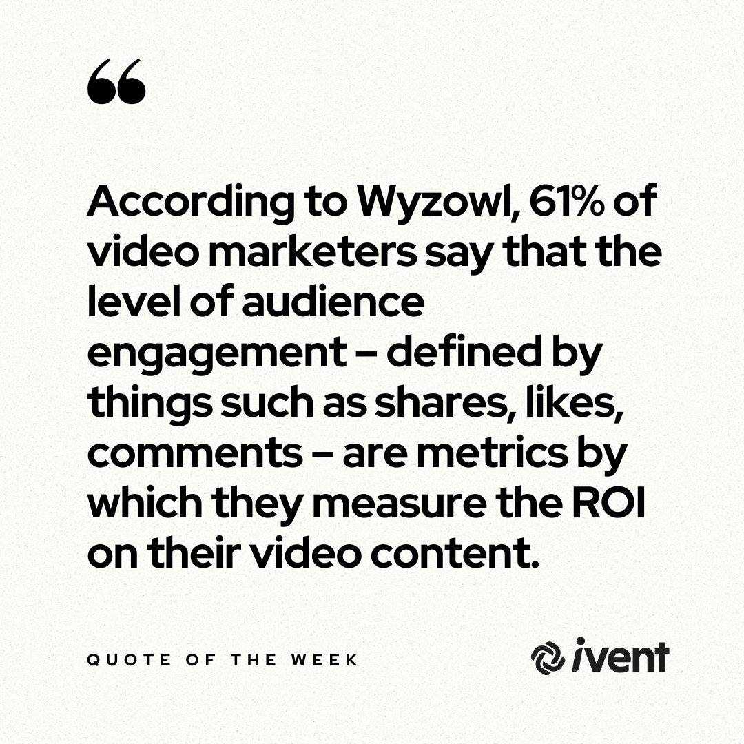 Event promo videos are key to driving engagement and increasing registrations. 🎥

Learn how to create impactful, attention-grabbing videos in 7 simple steps.

Check out the full guide here: ivent-hq.com/blog/event-pro…

#eventmarketing #eventprofs #virtualevents #hybridevents