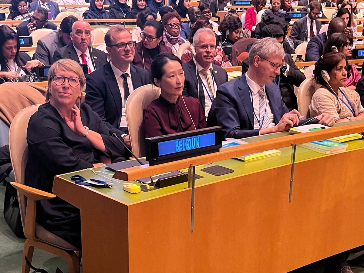 🇺🇳#CSW69 has officially started!

🇧🇪Our Head of Delegation, Flemish Minister <a href="/carogennez/">Caroline Gennez</a>, represents Belgium as we renew our commitment to delivering on the #Beijing30 promise of gender equality and empowerment of all women and girls!

#ForAllWomenAndGirls