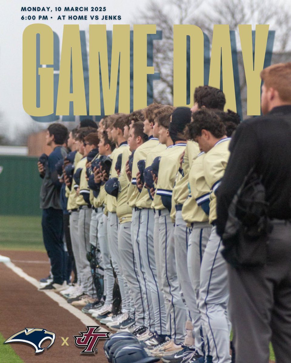 SMBaseball_'s tweet photo. Business as usual 💼😤

🆚 Jenks
📍Home
⏰ 6 pm https://t.co/3MVNBVttB4