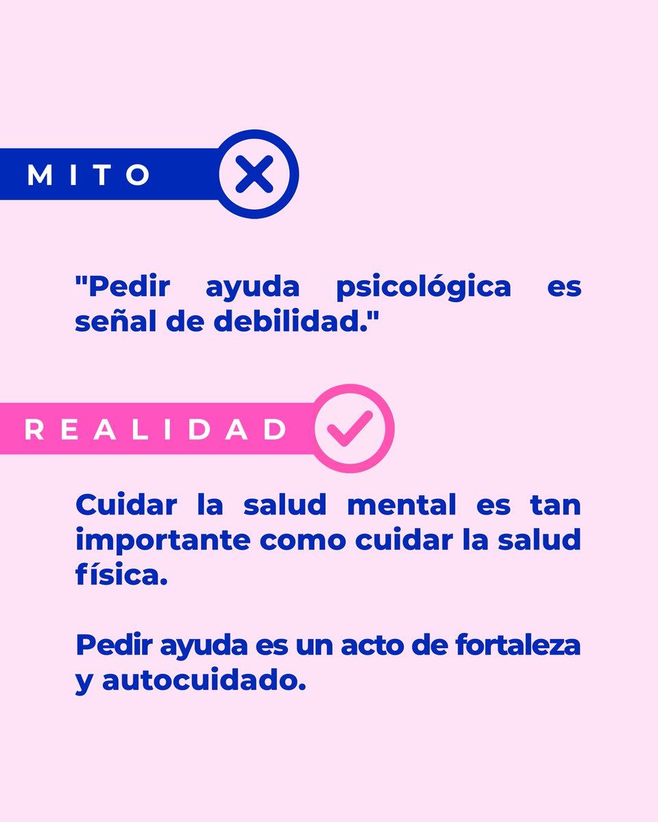 Clinicanace's tweet photo. Salud mental femenina: mitos y realidades 🧠💬

#SaludMentalFemenina #MitosYRealidades #BienestarEmocional #EquilibrioMental #TuSaludImporta https://t.co/oHmAOo78N7