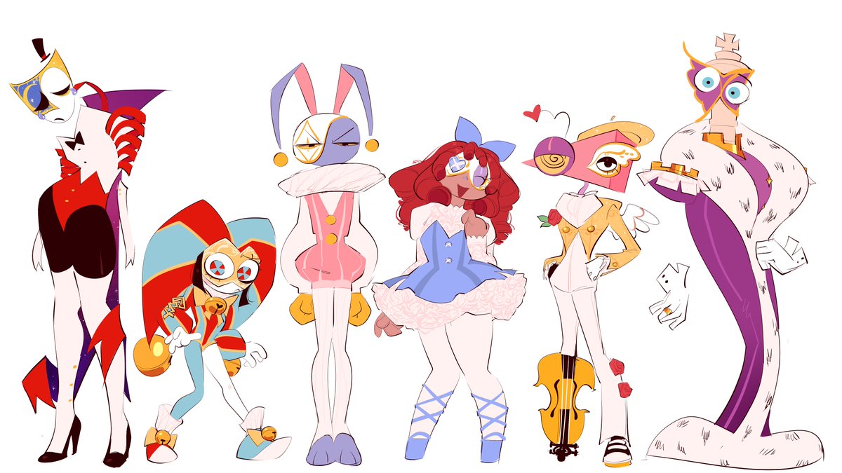 vvickydisc's tweet image. and the gangs all here

#TheAmazingDigitalCircus
#EntangledAU