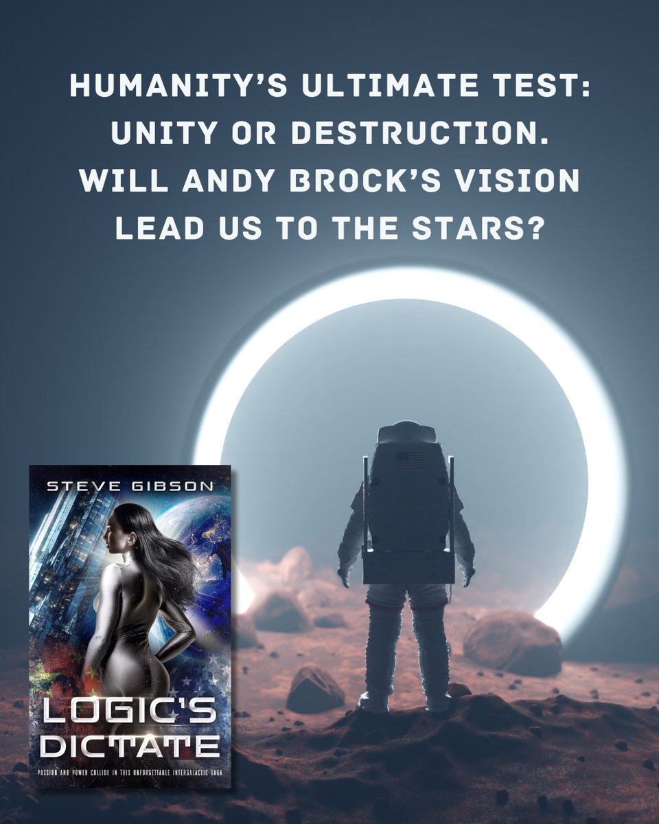 xGibsonlibris's tweet photo. Extraterrestrials evaluate whether to invite Earth to the peaceful galactic continuum, yet China and the U.S. are on the precipice of war. "Logic’s Dictate" is a sci-fi #politicalthriller w/ humor &amp; philosophy.  🛸 https://t.co/wrqPumdgpp
#5starbook #tbrpile #sciencefiction https://t.co/uQVnMwyWP2