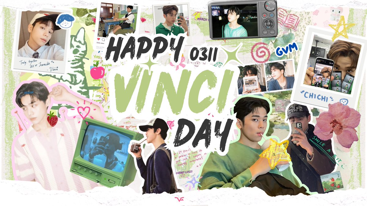 Twenty five years since March 11, 2000, like a miracle from above, his presence makes our love feel softer, our laughter sound lighter, and our world glow a little brighter. 

Our dearest Vinci, may your good days never run out, may you find every moment worth remembering, and