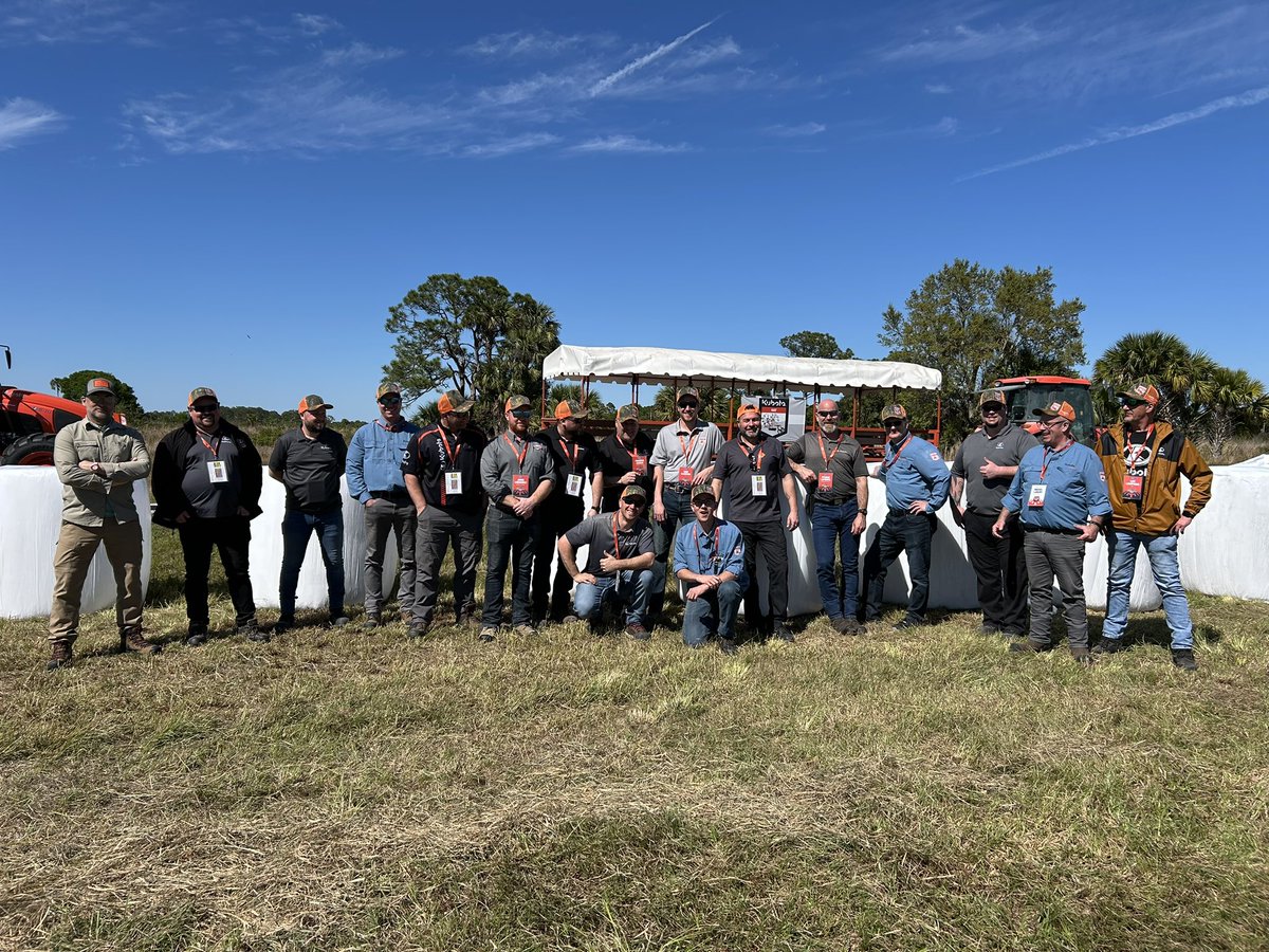 dhebert1996's tweet image. Last week our Canadian dealers had the opportunity to join us in Florida for our 2025 Sales Pro National Training Event. This was an opportunity to gain knowledge and get hands on with our hay tools line up in the month of March in preparation for the haying season ahead!