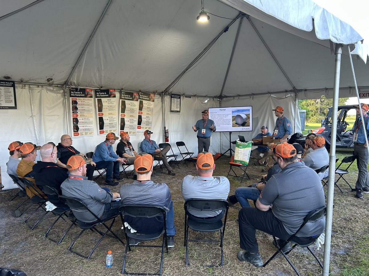 dhebert1996's tweet image. Last week our Canadian dealers had the opportunity to join us in Florida for our 2025 Sales Pro National Training Event. This was an opportunity to gain knowledge and get hands on with our hay tools line up in the month of March in preparation for the haying season ahead!