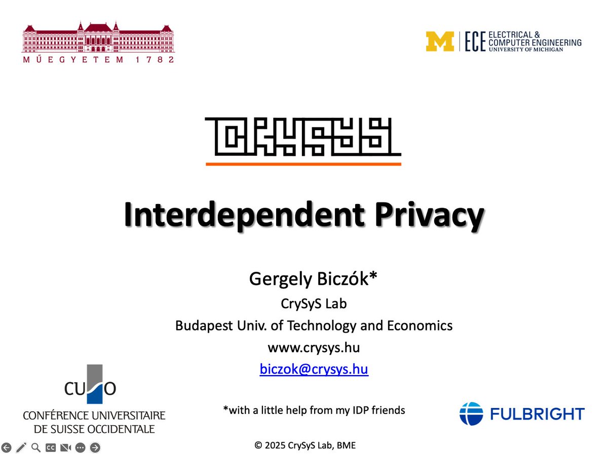 CrySyS Lab tweet media