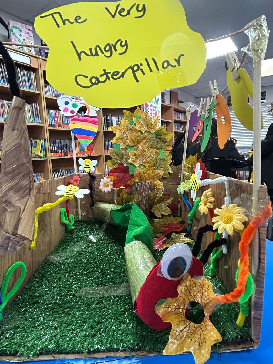 We had some amazing entries into the 'Design a toilet roll tube as a book character' for World Book Day #WBD2025