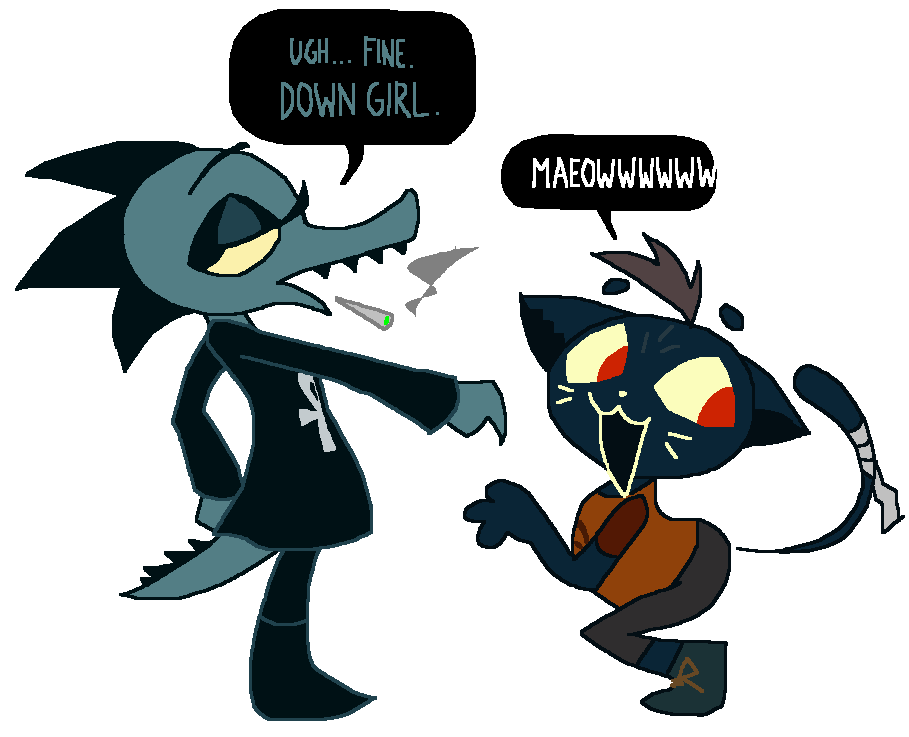 has someone done this trend with nitw maebea before